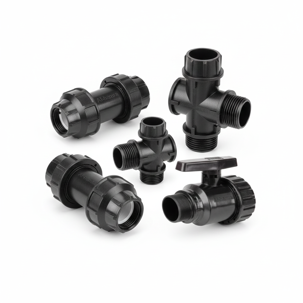 أنابيب PE زرقاء